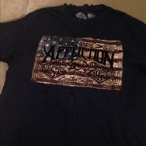 Affliction tshirt size large